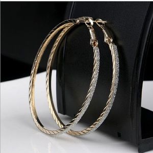 Hoop Dangle Circles Earrings Bijou Brigitte